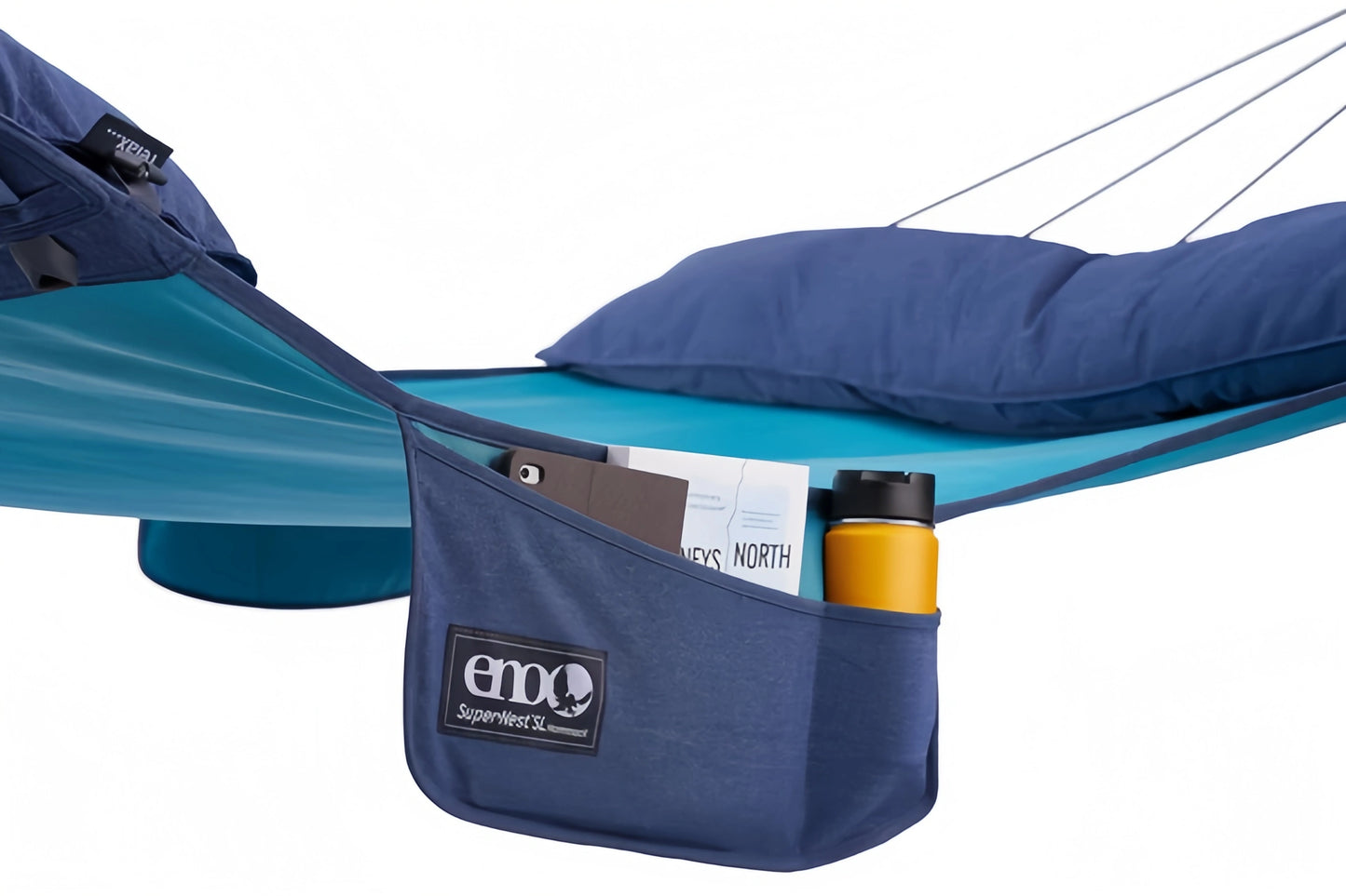 SuperNest SL Hammock + Apollo Hammock Straps, Family Backyard Leisure, Outdoor Camping