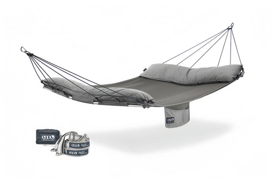 SuperNest SL Hammock + Apollo Hammock Straps, Family Backyard Leisure, Outdoor Camping